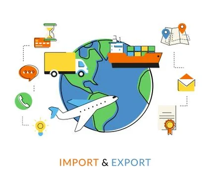 Delivery icon Illustrazione stock