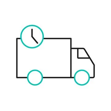 Delivery icon Stock Illustration