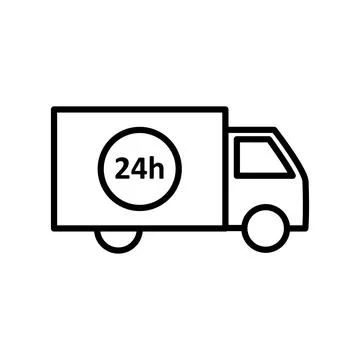 Delivery icon template Stock Illustration