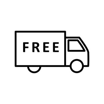 Delivery icon template Stock Illustration