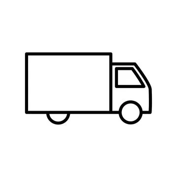 Delivery icon template Stock Illustration