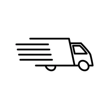 Delivery icon template Stock Illustration