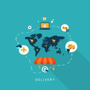Delivery Stock Illustration