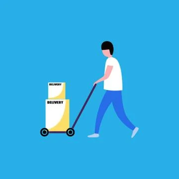 Delivery Stockillustratie