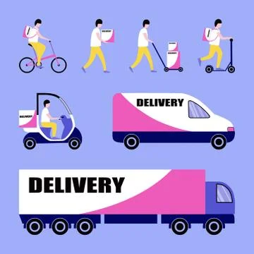 Delivery Stock Illustration