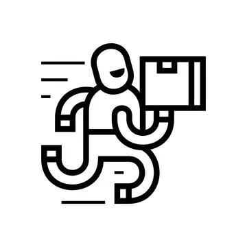 Delivery Logo Stock Illustration
