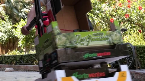 Delivery man Stock Footage 115067766