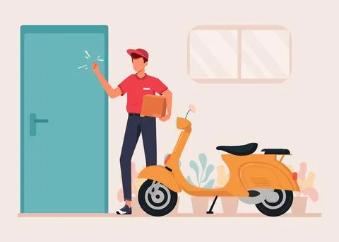 Delivery order Stock Illustration