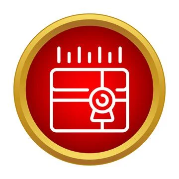 Delivery package tracking code gift icon design Stock Illustration