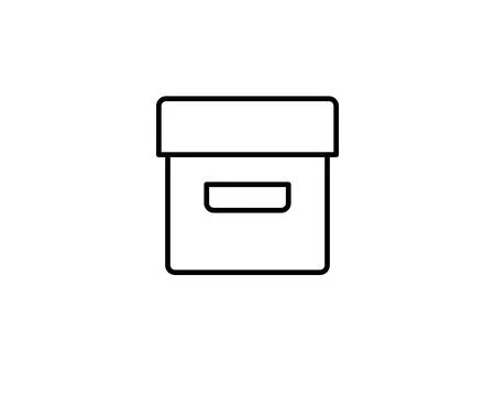 Delivery packaging vector icon. Cargo cardboard box icons. Carton package s.. Stock Illustration