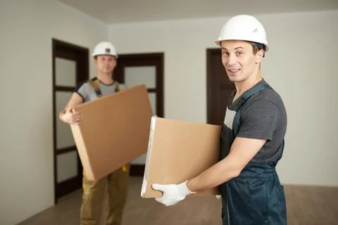 Delivery parcel concept Stock Photos