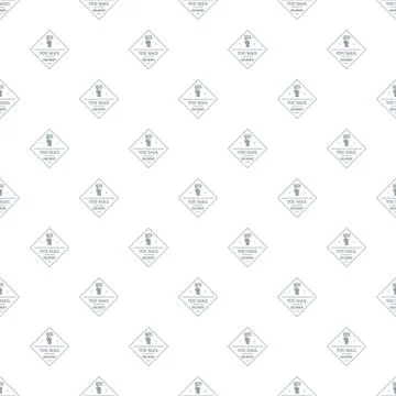 Delivery pattern seamless Illustrazione stock