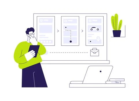 Delivery Plan abstract concept vector illustration. 스톡 일러스트