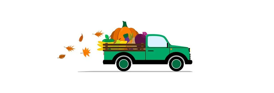 Delivery of products. Illustrazione stock