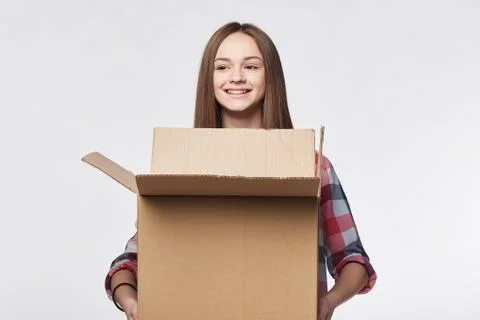 Delivery, relocation and unpacking. Stock Photos