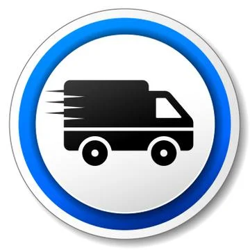 Delivery roud icon Stock Illustration