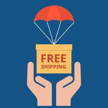 Delivery service concept illustration vector Illustrazione stock