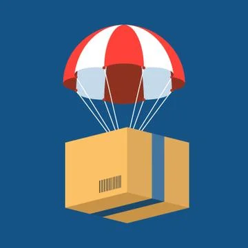 Delivery service concept illustration vector 库存插图