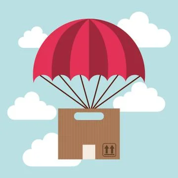 Delivery service design 스톡 일러스트