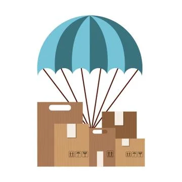 Delivery service design Illustrazione stock
