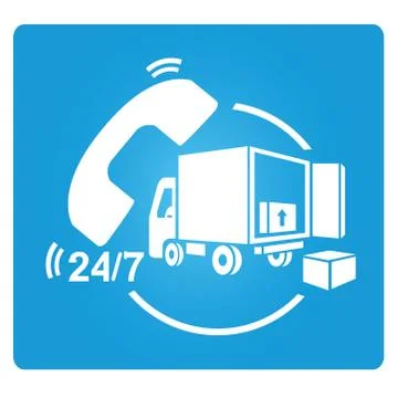 Delivery service Stock Illustration