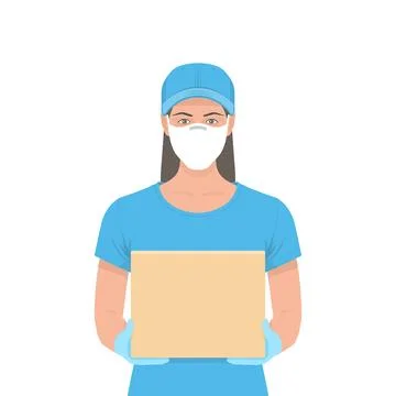 Delivery service Stock Illustration