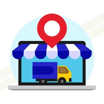 Delivery-service Stock Illustration