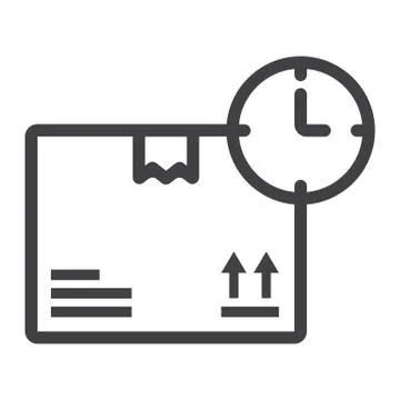 Delivery Time line icon, logistic and delivery イラスト素材