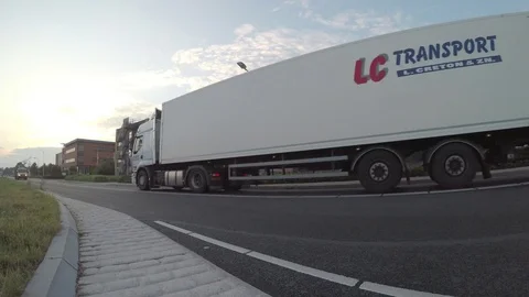 Delivery traffic Stock Footage 83623387