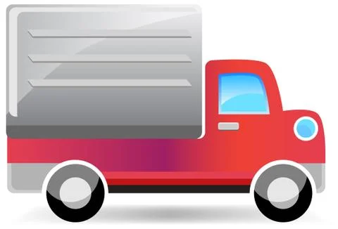Delivery truck Illustrazione stock