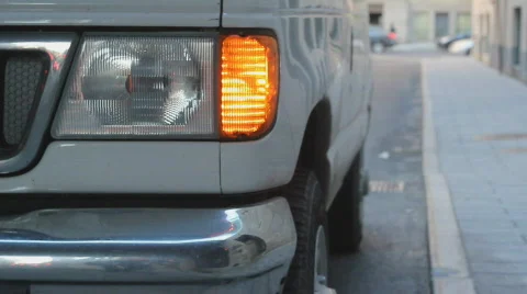 Delivery van. Stock Footage 723370