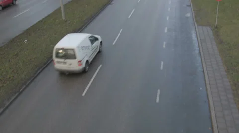 Delivery van 库存影片 33787887