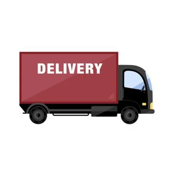 Delivery Van icon Stock Illustration