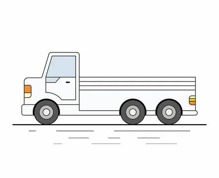 Delivery Van Stock Illustration