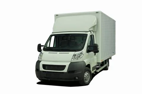 Delivery van 写真素材