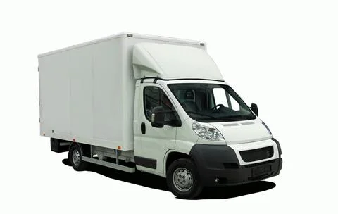 Delivery van 写真素材