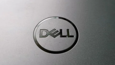 Dell Brand Silver Stock Footage 205827244
