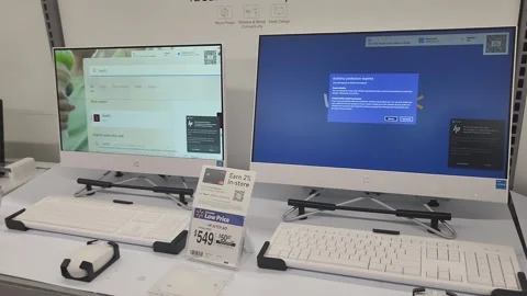 Dell Computer Walmart Retailer Store Stock Footage 254825378