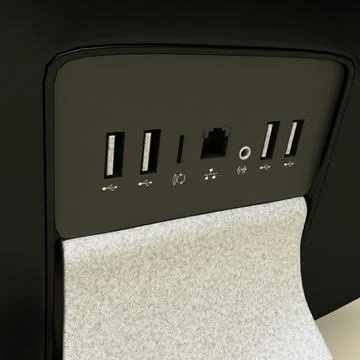 Dell Studio One Touchscreen PC 3D Model