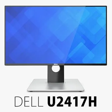 Dell UltraSharp 24 InfinityEdge Monitor U2417H 3D Model