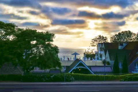 Delmar beach Stock Photos