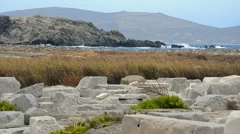 Delos, Greece Stock Footage 11136874