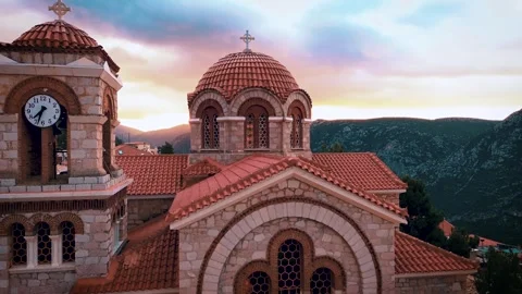 Delphi at dawn Stock Footage 301525207