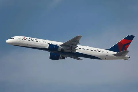 Delta air lines boeing 757-200 Stock Photos