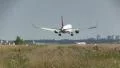 Delta airlines landing HD Footage