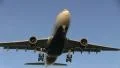 Delta Airlines passing overhead HD Footage