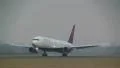 Delta Airlines plane landing HD Footage