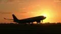 Delta Airlines at Sunrise HD Footage