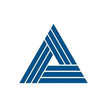 Delta blue logo Stock Illustration