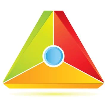 Delta diagram Stock Illustration